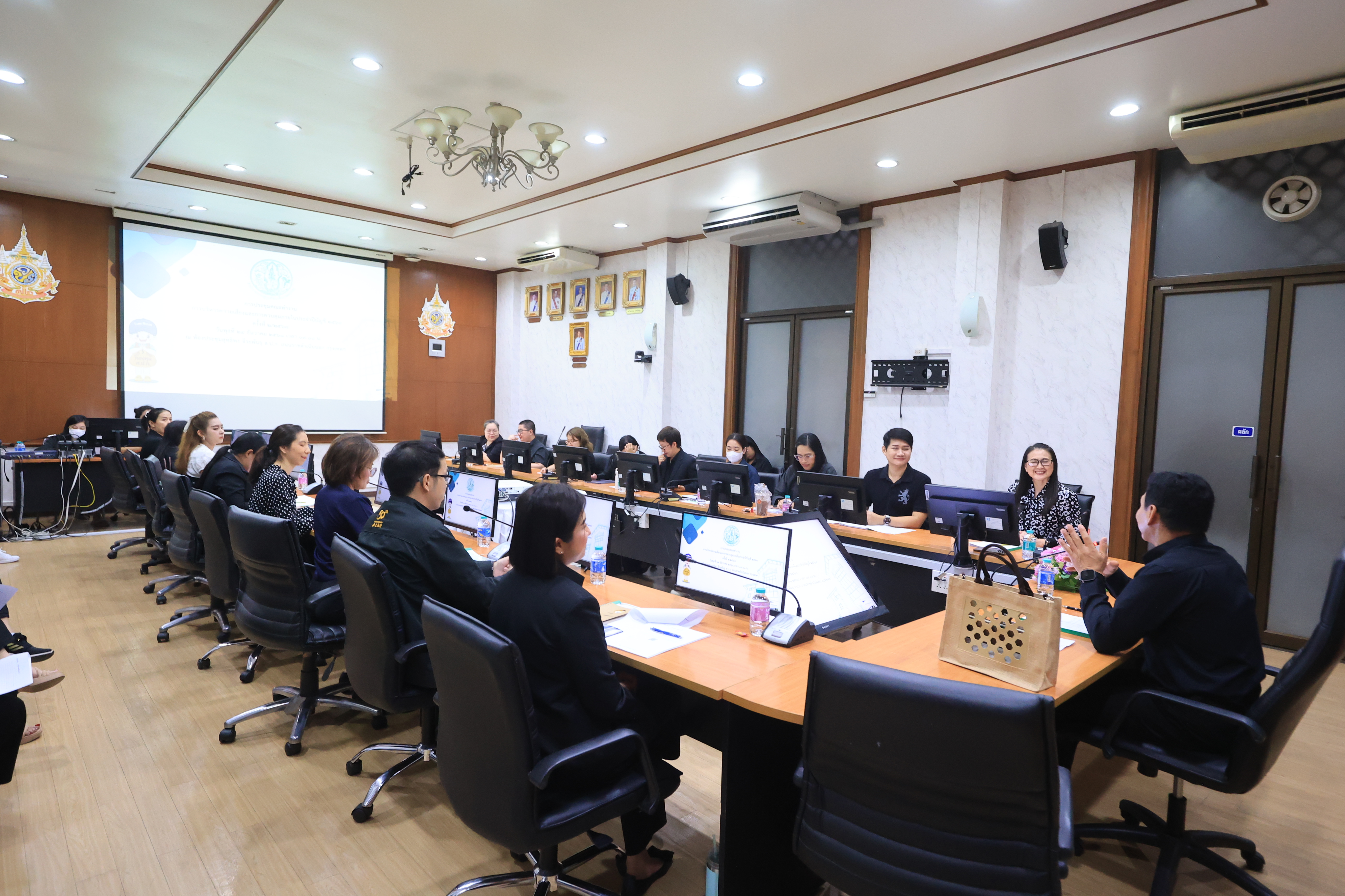 title - ประชุมคณะทำงานการบริหารความเสี่ยงและการควบคุมภายใน  ประจำปีบัญชี 2569 ครั้งที่ 2/2568